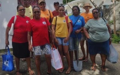 Clean up activity at the Night Shelter